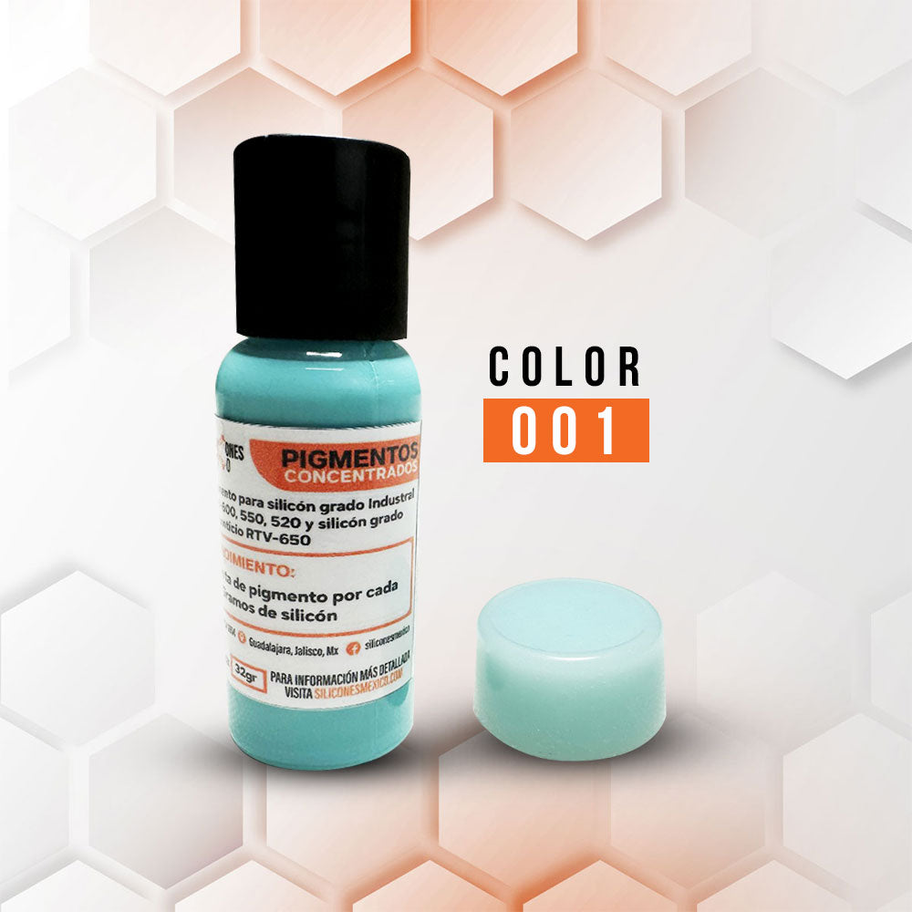 Pigmentos Concentrados Para Moldes De Silicón Rtv 32 g