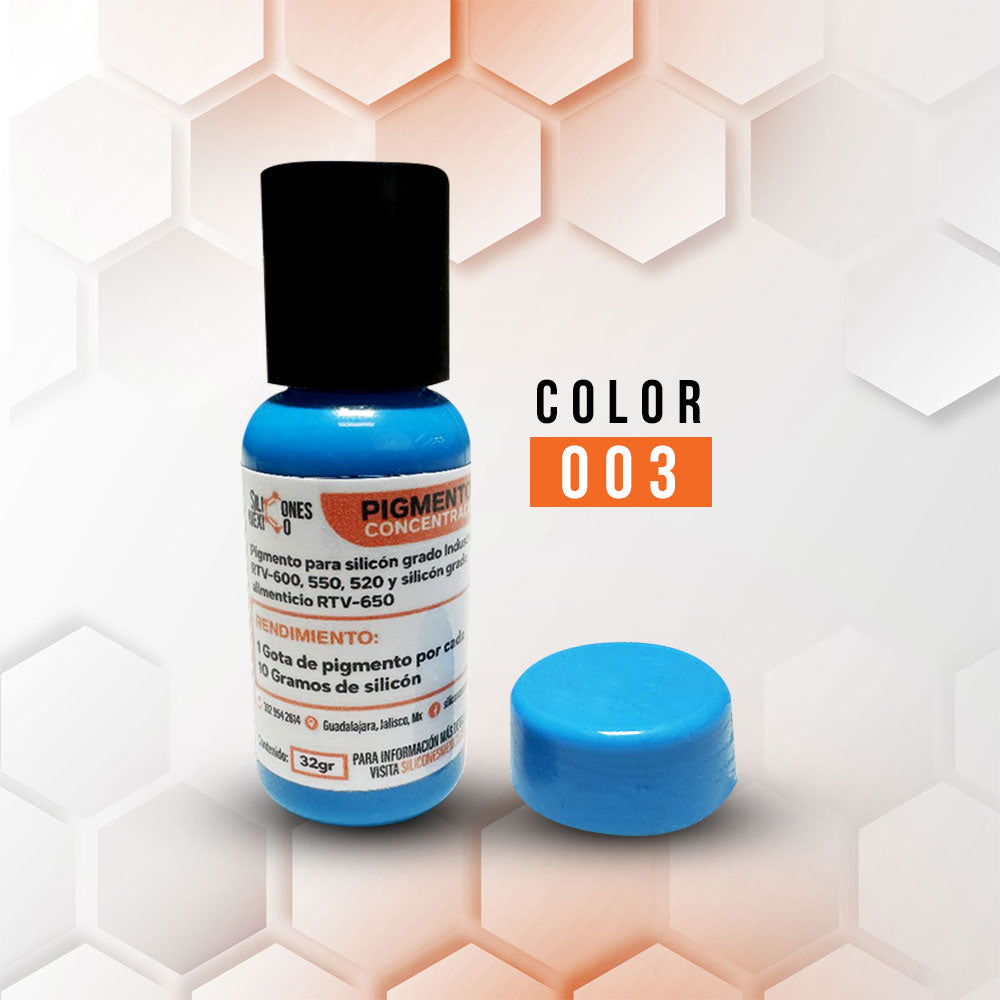 Pigmentos Concentrados Para Moldes De Silicón Rtv 32 g