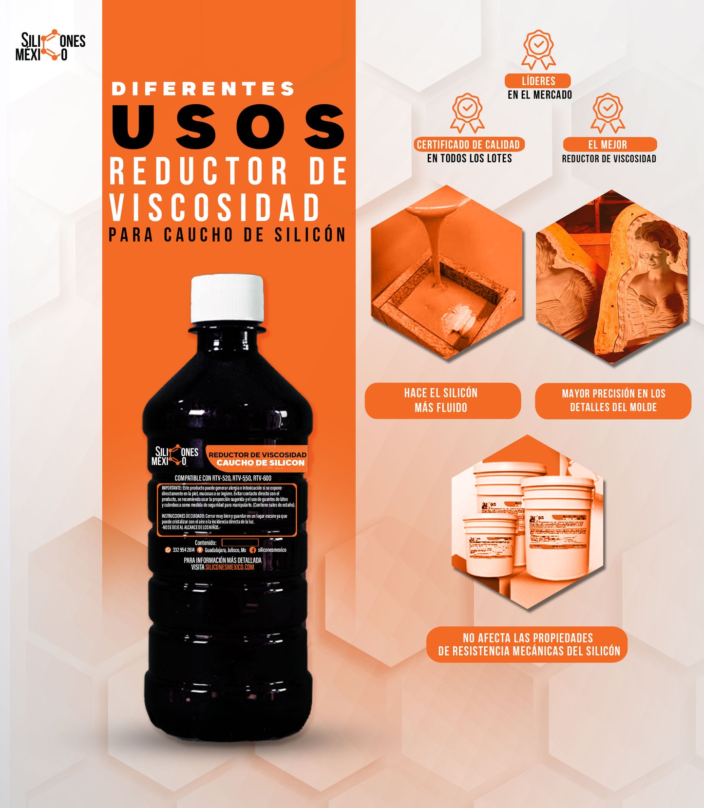 Reductor de Viscosidad 500 g