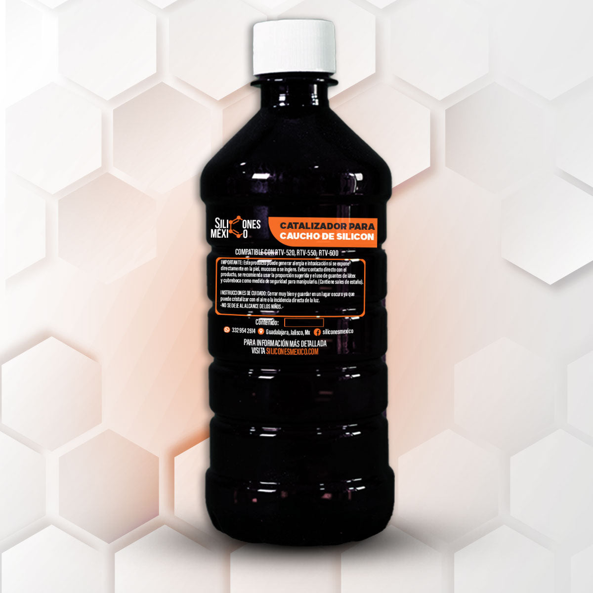 Catalizador para silicón 500 g Complemento