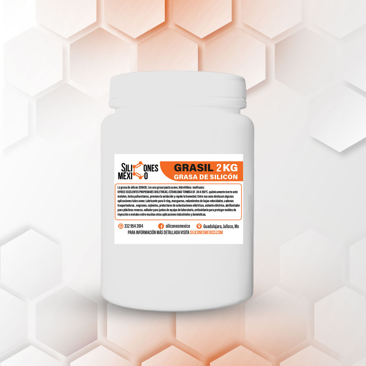 Grasil (Grasa de Silicón) 2 kg