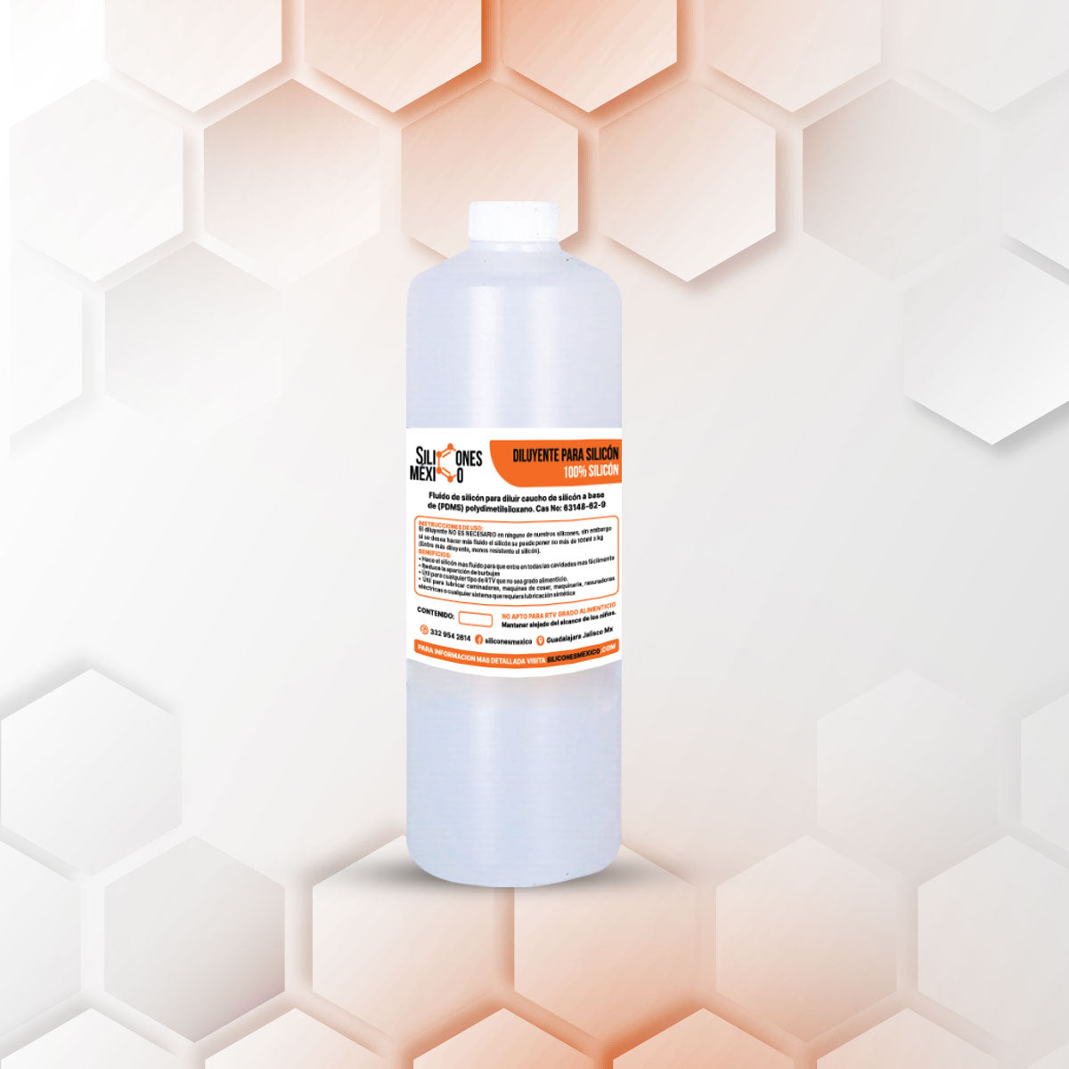Diluyente para silicón 500 ML.