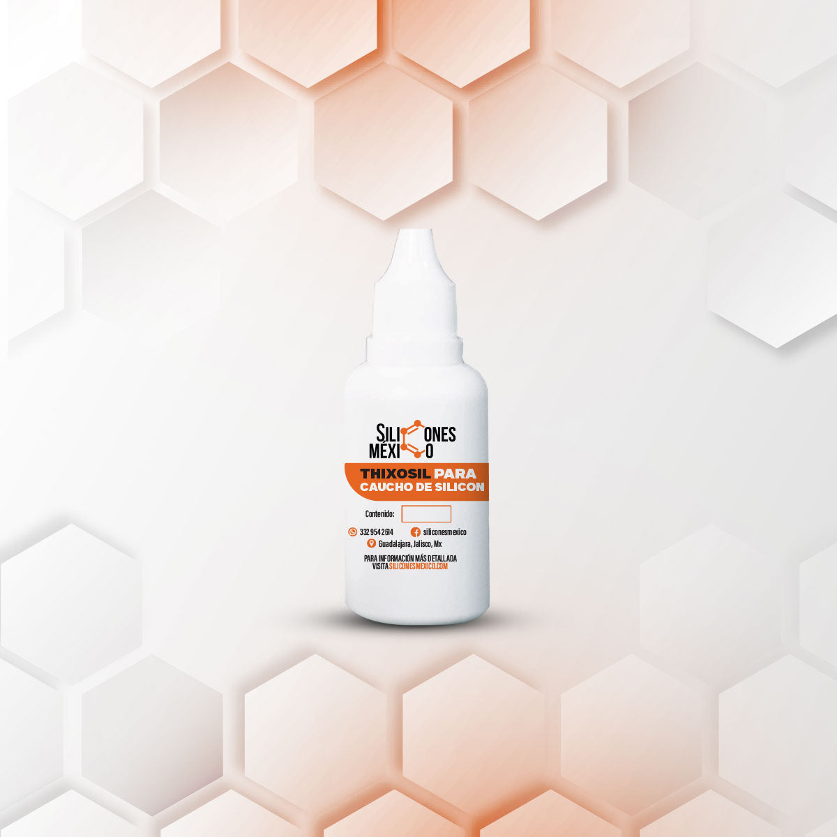Thixotropico Para Silicón Rtv 550, 600 Y 650 (1:1) 30g Complemento