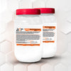 Caucho de Silicón RTV-650 (Grado Alimenticio) 1 Kg 1:1. Dureza 15