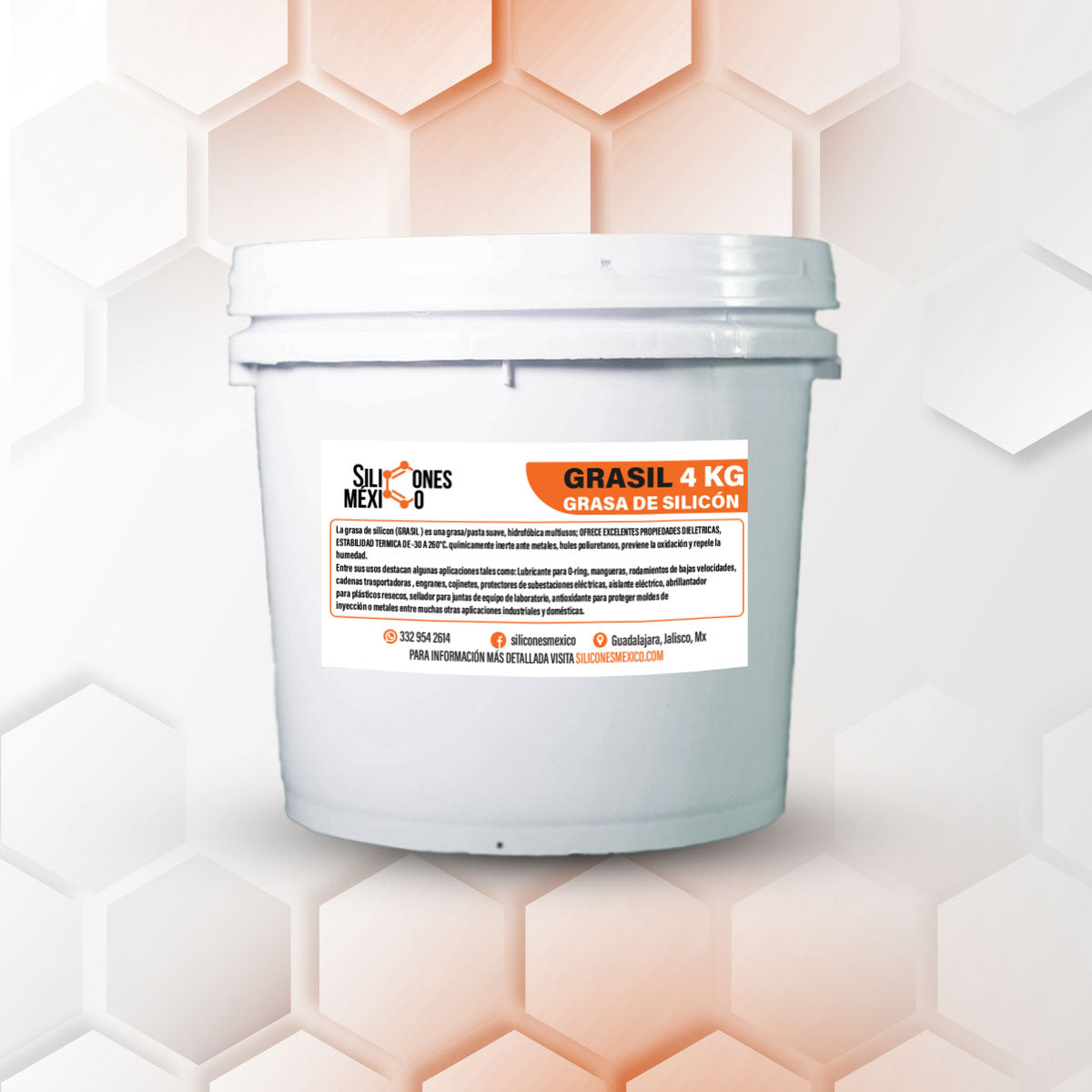 Grasil (Grasa de Silicón) 4 kg